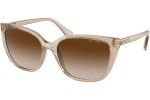 Okulary przeciwsłoneczne Ralph by Ralph Lauren RA5274 580213 Kocie oczy Beżowe