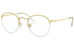 Okulary korekcyjne Ray-Ban Round Gaze RX3947V 3086 Okrągłe Złote