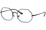 Okulary korekcyjne Ray-Ban Octagon RX1972V 2509 Okrągłe Czarne
