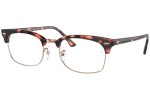 Okulary korekcyjne Ray-Ban Clubmaster Square RX3916V 8118 Browline Havana