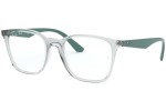 Okulary korekcyjne Ray-Ban RX7177 5994 Kwadratowe Przezroczyste