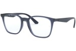 Okulary korekcyjne Ray-Ban RX7177 5995 Kwadratowe Fioletowe