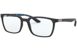 Okulary korekcyjne Ray-Ban RX8906 5196 Kwadratowe Czarne