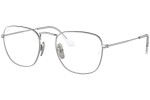 Okulary korekcyjne Ray-Ban Frank Titanium Collection RX8157V 1224 Kwadratowe Srebrne