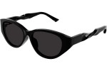 Aurinkolasit Balenciaga BB0209SA 001 Cat Eye Musta