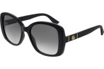 Okulary przeciwsłoneczne Gucci GG0762S 001 Oversize Czarne