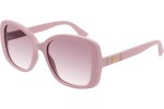 Okulary przeciwsłoneczne Gucci GG0762S 004 Oversize Różowe
