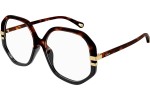 Okulary korekcyjne Chloe CH0107O 001 Kwadratowe Havana