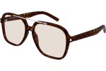Okulary przeciwsłoneczne Saint Laurent SL545 003 Kwadratowe Havana