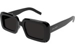 Okulary przeciwsłoneczne Saint Laurent SL534 SUNRISE 001 Prostokątne Czarne