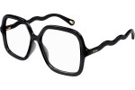 Okulary korekcyjne Chloe CH0091O 001 Oversize Szare
