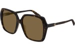 Okulary przeciwsłoneczne Gucci GG0533SA 002 Oversize Havana