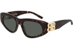 Aurinkolasit Balenciaga BB0095S 002 Cat Eye Havana