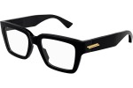 Okulary korekcyjne Bottega Veneta BV1153O 005 Kwadratowe Czarne
