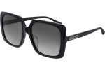 Okulary przeciwsłoneczne Gucci GG0728SA 001 Kwadratowe Czarne