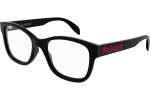 Okulary korekcyjne Alexander McQueen AM0350O 002 Kwadratowe Czarne