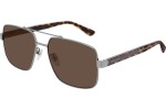 Okulary przeciwsłoneczne Gucci GG0529S 002 Pilotki (Aviator) Srebrne