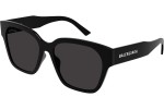 Okulary przeciwsłoneczne Balenciaga BB0215SA 001 Kwadratowe Czarne