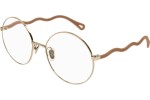 Okulary korekcyjne Chloe CH0057O 006 Okrągłe Złote