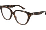 Okulary korekcyjne Balenciaga BB0129O 008 Kwadratowe Havana