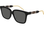 Okulary przeciwsłoneczne Gucci GG0599SA 001 Kwadratowe Czarne