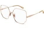 Okulary korekcyjne Chloe CH0096O 006 Oversize Złote