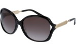 Okulary przeciwsłoneczne Gucci GG0076S 002 Oversize Czarne