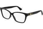 Okulary korekcyjne Gucci GG0634O 001 Kocie oczy Czarne