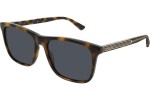 Okulary przeciwsłoneczne Gucci GG0381SN 009 Kwadratowe Havana