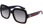 Okulary przeciwsłoneczne Gucci GG0036SN 004 Kwadratowe Havana
