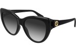 Okulary przeciwsłoneczne Gucci GG0877S 001 Kocie oczy Czarne