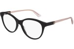 Okulary korekcyjne Gucci GG0486O 004 Okrągłe Czarne
