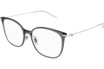 Okulary korekcyjne Mont Blanc MB0208OA 002 Kwadratowe Szare