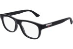 Okulary korekcyjne Gucci GG0768O 001 Prostokątne Czarne