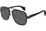 Okulary przeciwsłoneczne Gucci GG0448S 001 Pilotki (Aviator) Czarne
