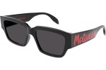Okulary przeciwsłoneczne Alexander McQueen AM0329S 002 Kwadratowe Czarne