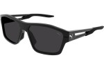 Okulary przeciwsłoneczne Puma PU0328S 001 Prostokątne Czarne