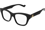 Okulary korekcyjne Gucci GG0999O 001 Kwadratowe Czarne