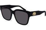 Okulary przeciwsłoneczne Balenciaga BB0056S 001 Kwadratowe Czarne