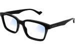 Okulary korekcyjne Gucci GG0964S 001 blue-light [non-prescription] Kwadratowe Czarne