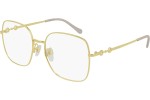 Briller Gucci GG0883OA 001 Firkantet Guld