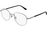 Okulary korekcyjne Gucci GG0392O 001 Okrągłe Srebrne