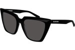 Okulary przeciwsłoneczne Balenciaga BB0046S 001 Kocie oczy Czarne