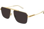 Okulary przeciwsłoneczne Bottega Veneta BV1149S 008 Pilotki (Aviator) Złote