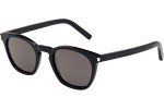 Okulary przeciwsłoneczne Saint Laurent SL28 002 Kwadratowe Czarne