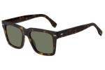 Okulary przeciwsłoneczne BOSS BOSS1442/S 086/QT Kwadratowe Havana