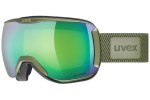 Gogle narciarskie uvex downhill 2100 CV planet 8030 Pojedyncze | Shield Zielone