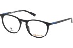 Okulary korekcyjne Timberland TB1611 001 Okrągłe Czarne