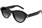 Okulary przeciwsłoneczne Saint Laurent SL520 SUNSET 001 Owalne Czarne