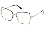 Okulary korekcyjne Tom Ford FT5613-B 002 Kocie oczy Czarne